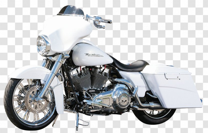 Harley-Davidson Motorcycle Accessories Bicycle - Harley Davidson White Bike Transparent PNG