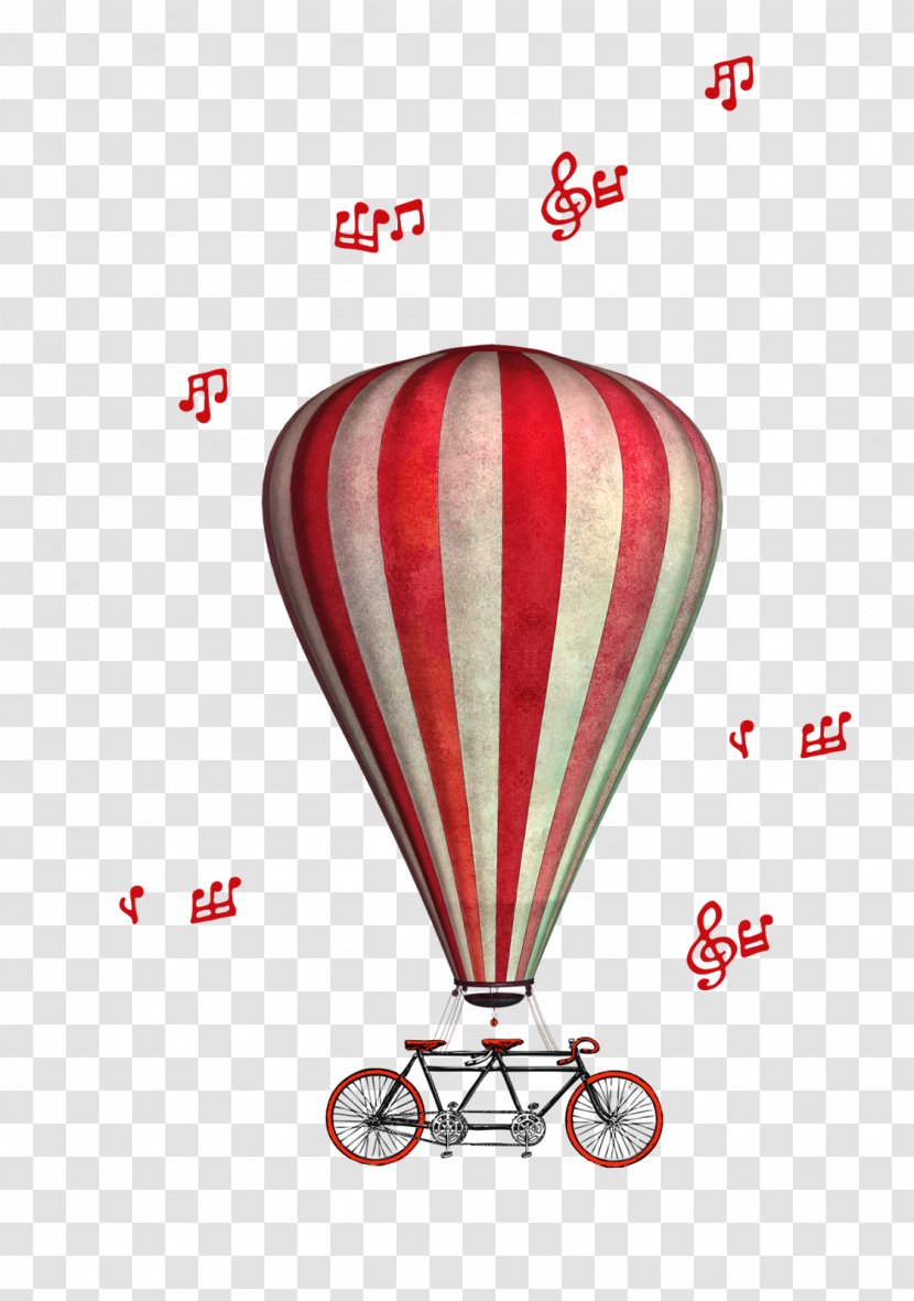 Hot Air Balloon Font Transparent PNG
