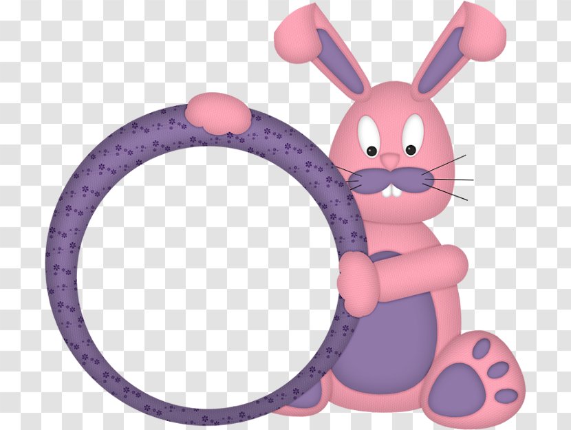 Rabbit Easter Bunny Pink M Toy Transparent PNG