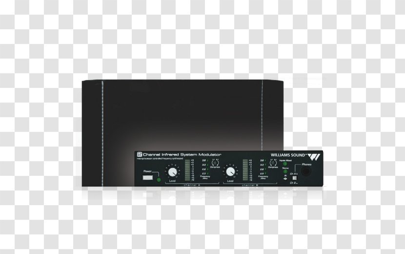 Williams Sound WIR SYS 3 SoundPlus Deluxe Courtroom System TX9 2-channel Infrared Emitter Electronics - Audio Equipment - Rca Receiver Transparent PNG