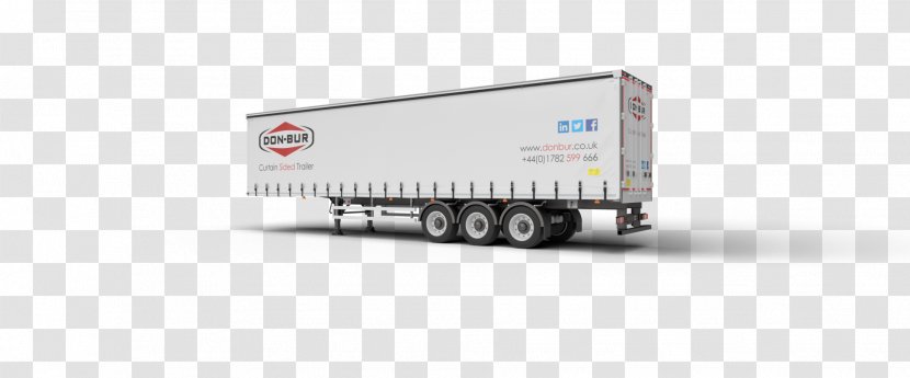 Semi-trailer Truck Tautliner Curtain - Semitrailer - Close Transparent PNG