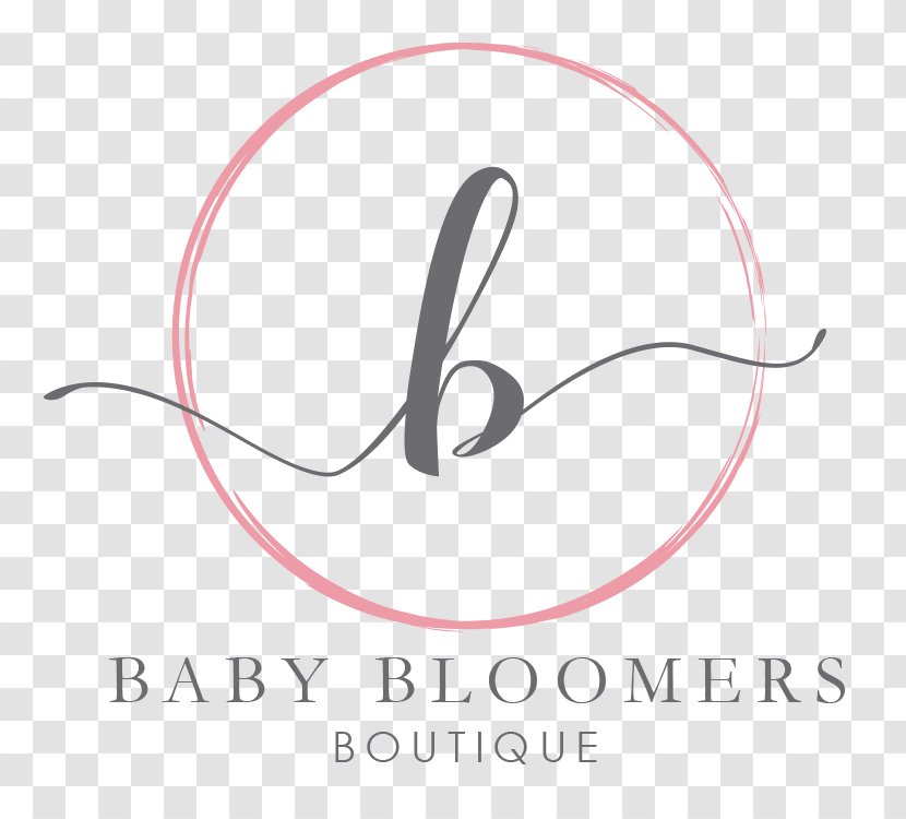 Bloomers Boutique Clothing Accessories Brand Design - Baby Transparent PNG