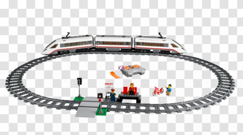 LEGO 60051 City High-Speed Passenger Train 60197 Toy Trains & Sets - Shop - Custom Cities Transparent PNG