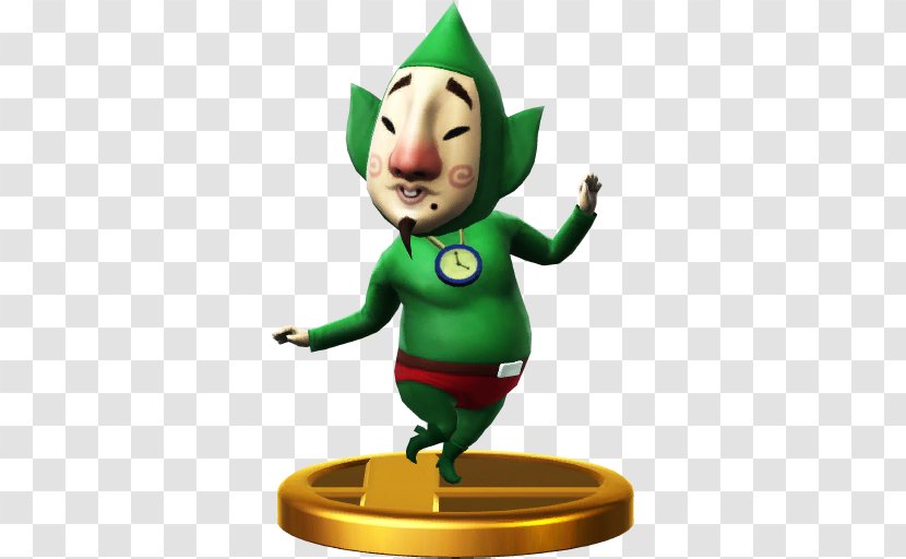 Super Smash Bros. For Nintendo 3DS And Wii U Brawl The Legend Of Zelda: Spirit Tracks Freshly-Picked Tingle's Rosy Rupeeland Wind Waker - 3ds - Trophy Transparent PNG