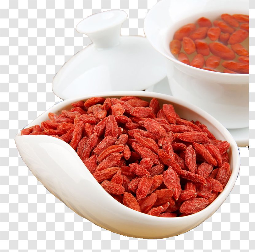 Herbal Tea Zhongning County Goji Food - Wolfberry Transparent PNG