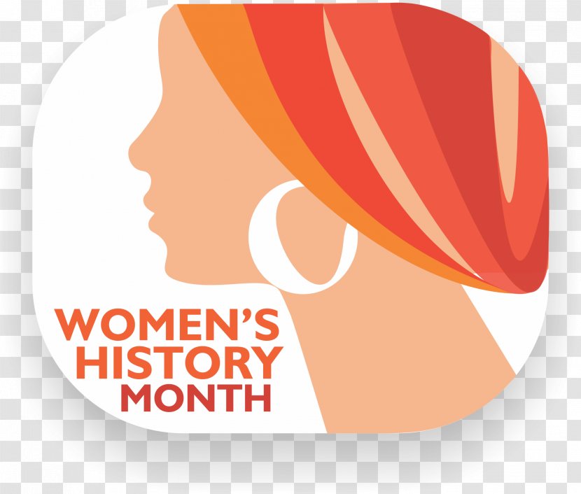 Accra Woman Training Black History Month Logo - Orange - West Africa Transparent PNG
