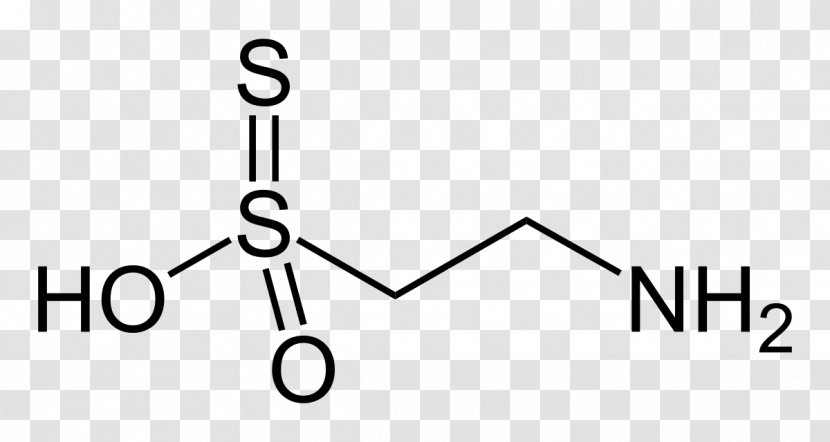 Taurine Molecule Chemical Substance Formula Chemistry - Heart - Urinary Calcium Transparent PNG