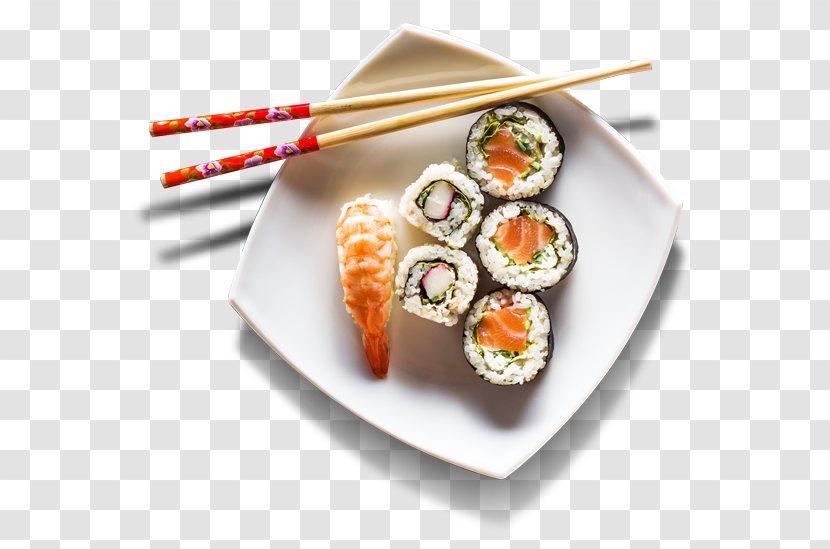 Sushi Japanese Cuisine Brunch Sashimi Yakitori - Recipe - Gourmet Transparent PNG