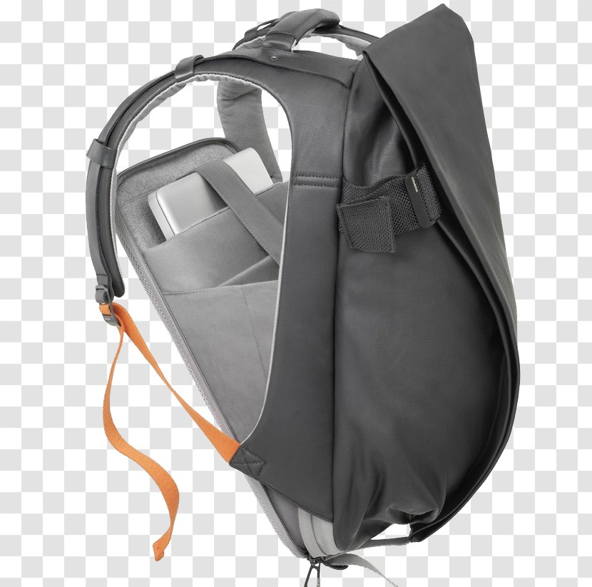 Laptop Backpack Handbag Computer - Grey Bag Transparent PNG