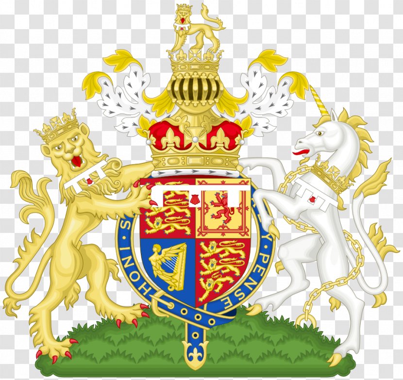 Royal Coat Of Arms The United Kingdom British Family England Monarch - Scotland - Usa Gerb Transparent PNG
