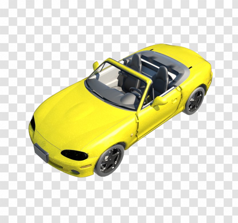 Car Door Sports Motor Vehicle Bumper - Yellow Transparent PNG
