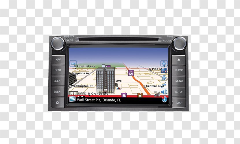 GPS Navigation Systems American Truck Simulator Automotive System Display Device - Multimedia - Branding Transparent PNG
