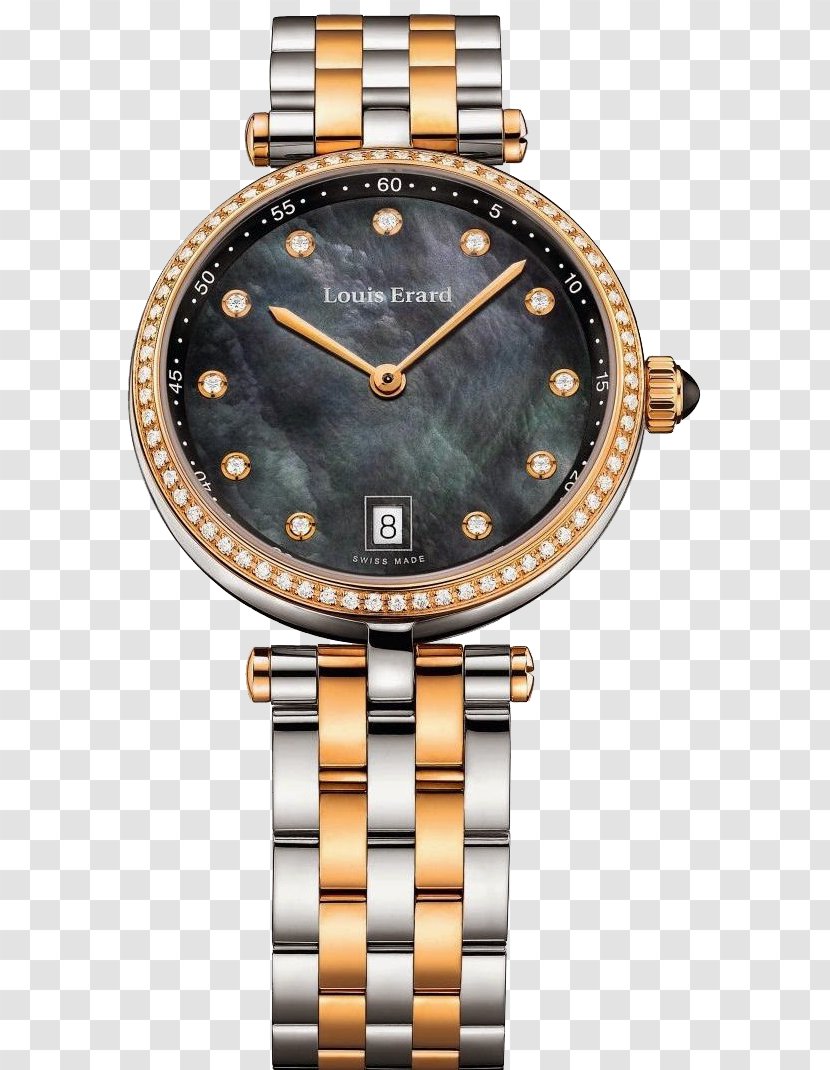 Watch Clock Louis Erard Et Fils SA Швейцарские часы Swiss Made - Strap Transparent PNG