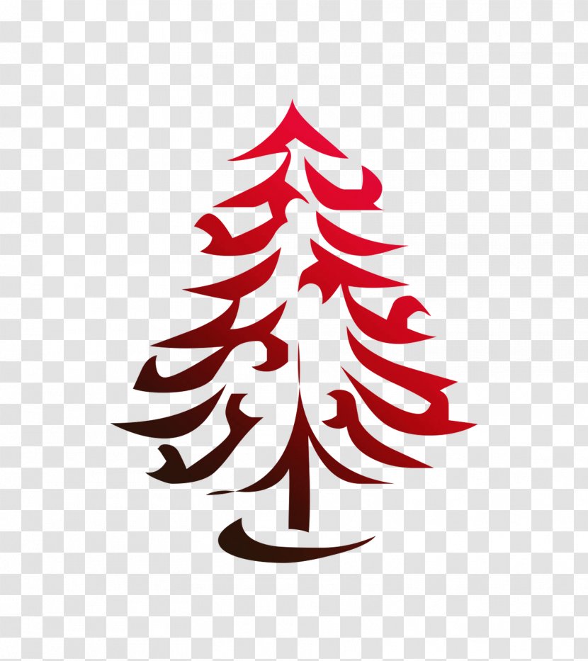 Christmas Tree Ornament Spruce Day Fir - Evergreen - Pine Transparent PNG