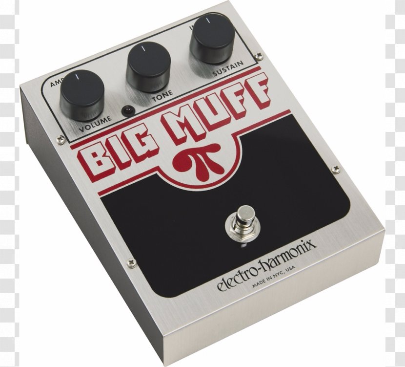 Electro-Harmonix Big Muff Pi Effects Processors & Pedals Distortion - Frame - Electric Guitar Transparent PNG