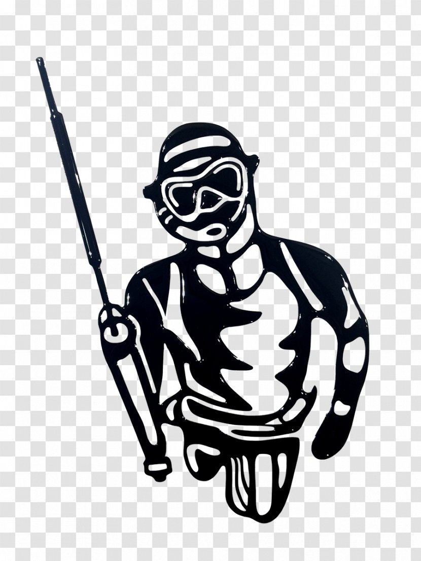 Spearfishing Free-diving Scuba Diving Beuchat Clip Art - Hobby - Spear Fisherman Transparent PNG