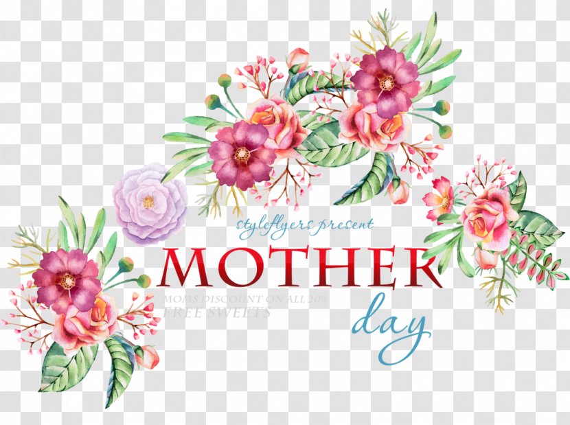Europe Floral Design Mothers Day - Petal - European-style Mother's Transparent PNG