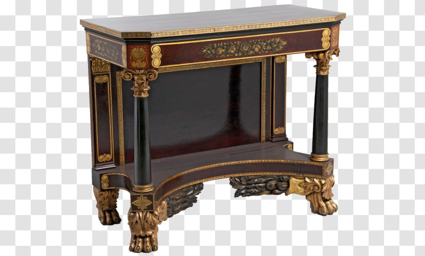 Table Furniture Antique & Art Exchange Desk - End Transparent PNG