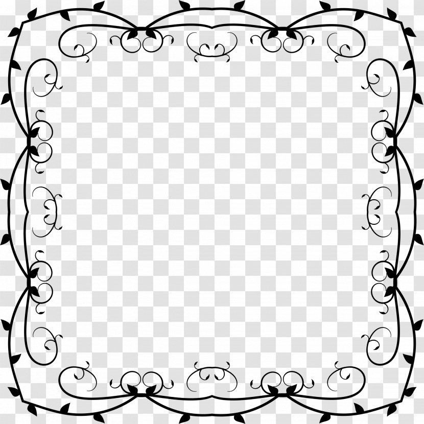 Download Clip Art - White - Geometric Frame Transparent PNG