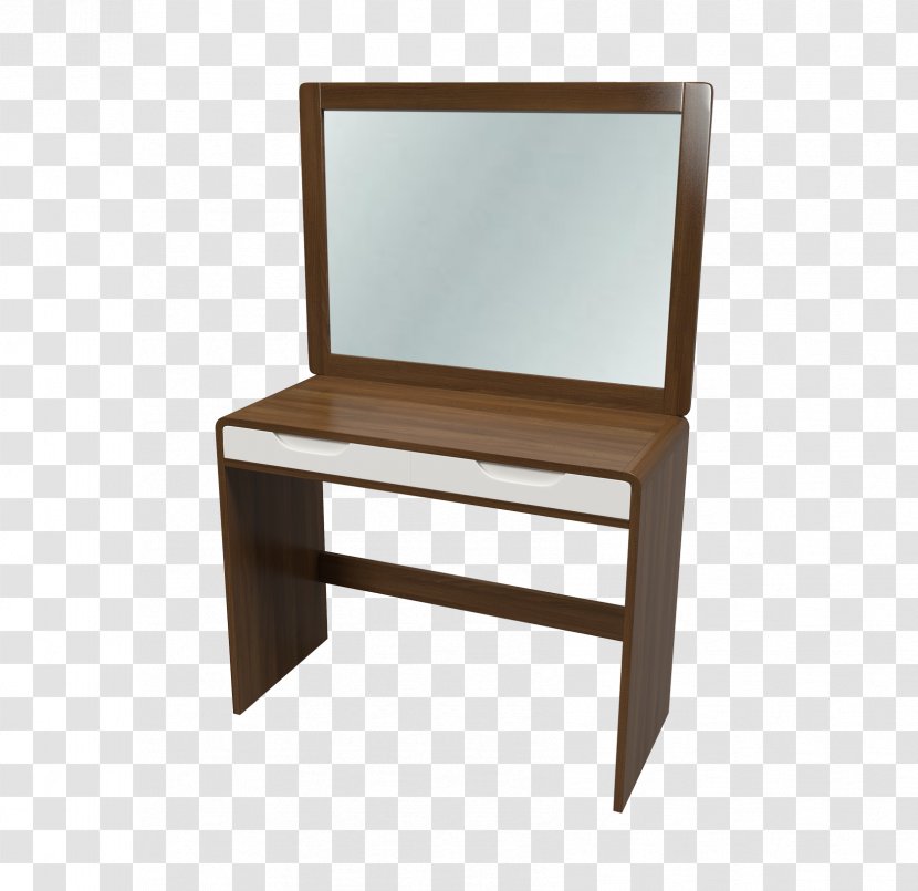 Rectangle Chair Desk - Angle Transparent PNG