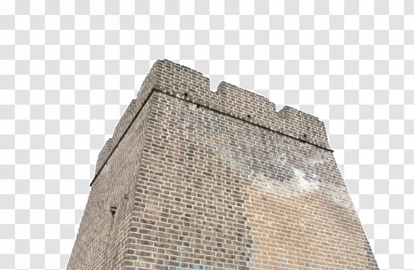 Great Wall Of China Badaling Facade - Watchtower - Beacon Design-free Material Transparent PNG