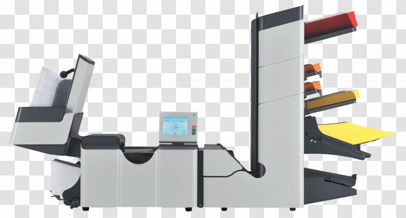 Neopost Mail Paper Folding Machine - Z Fold Transparent PNG