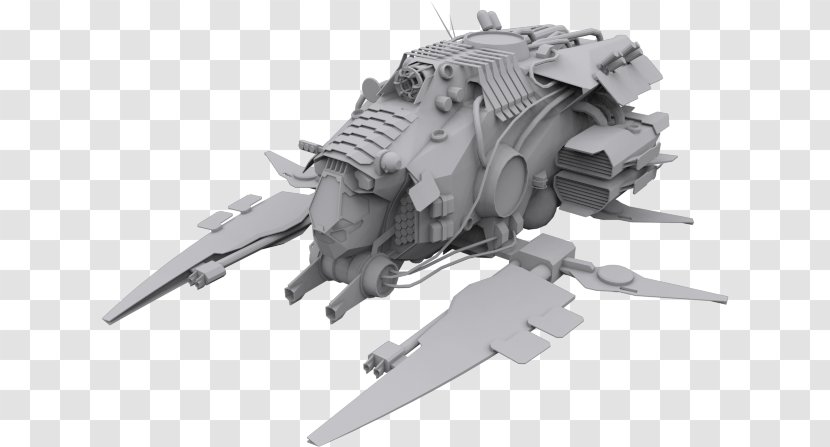 .3ds CGTrader Low Poly 3D Computer Graphics Wavefront .obj File - Nintendo 3ds - Sci Fi Spacecraft Transparent PNG