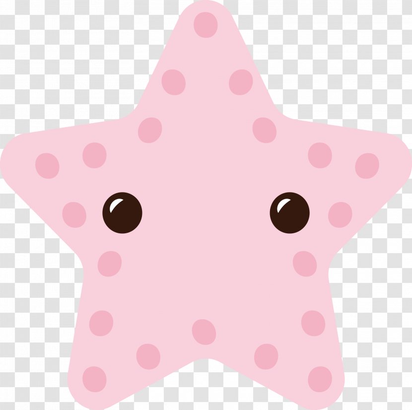 Drawing Cartoon Line Art - Starfish Transparent PNG