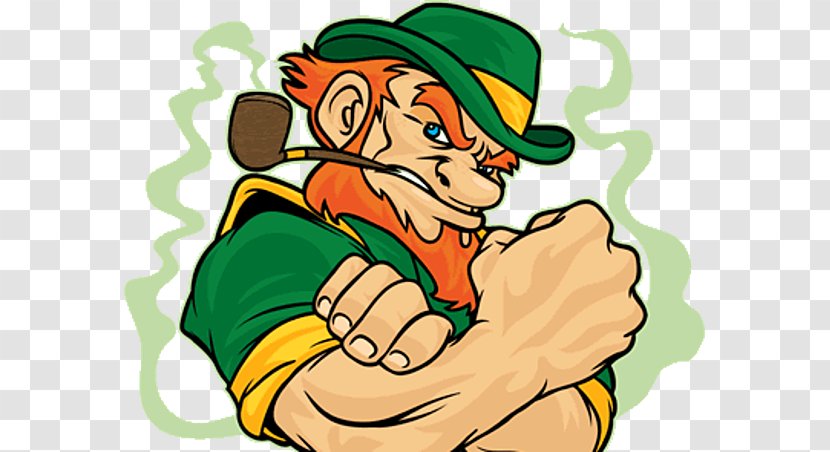 Patrick Molloy's Sports Pub Leprechaun Irish People Food Happy Hour ... All Day Long - Artwork Transparent PNG