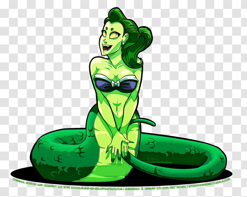 Serpent Woman Drawing DeviantArt - Work Of Art Transparent PNG