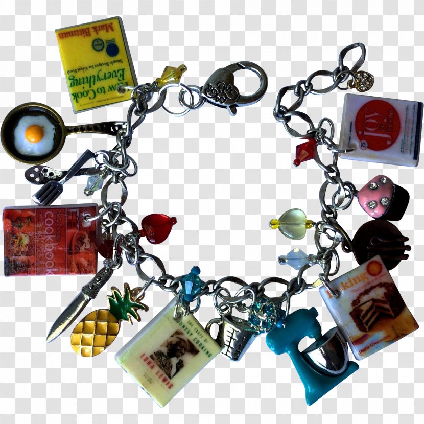 Bracelet Key Chains Product - Chain - Betty Crocker Cookbook Ruby Lane Transparent PNG