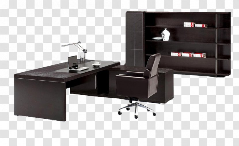 Table Desk Office Furniture - Solid Wood Home Transparent PNG