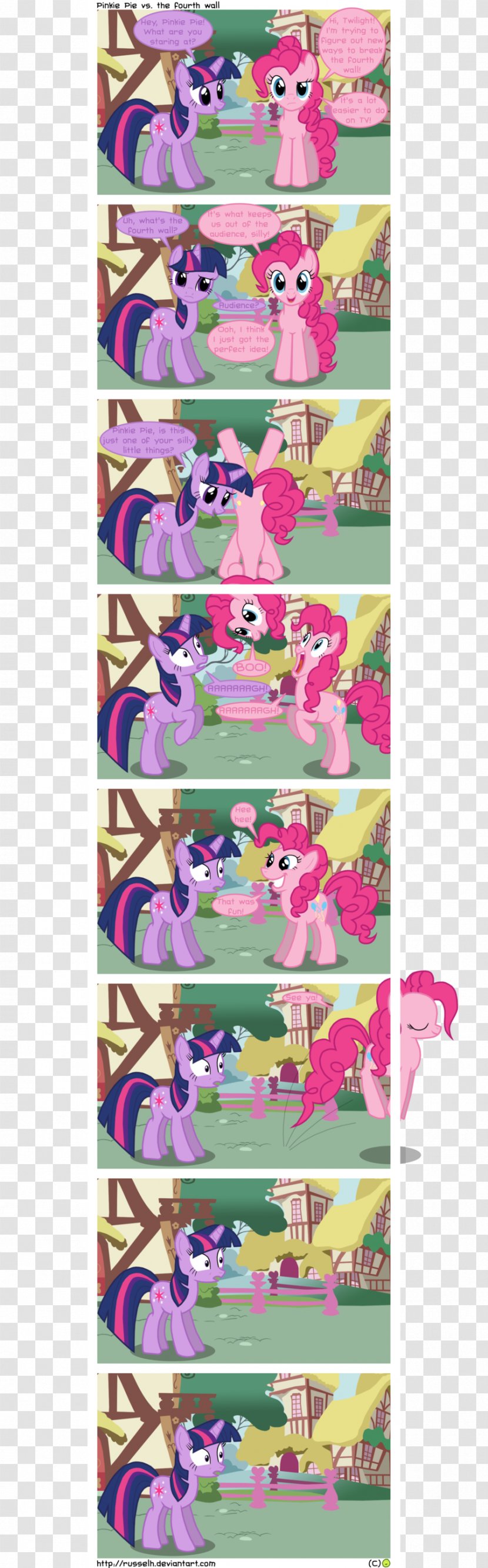 Pinkie Pie Twilight Sparkle Rarity Rainbow Dash Fourth Wall - Amy Eyelashes Transparent PNG