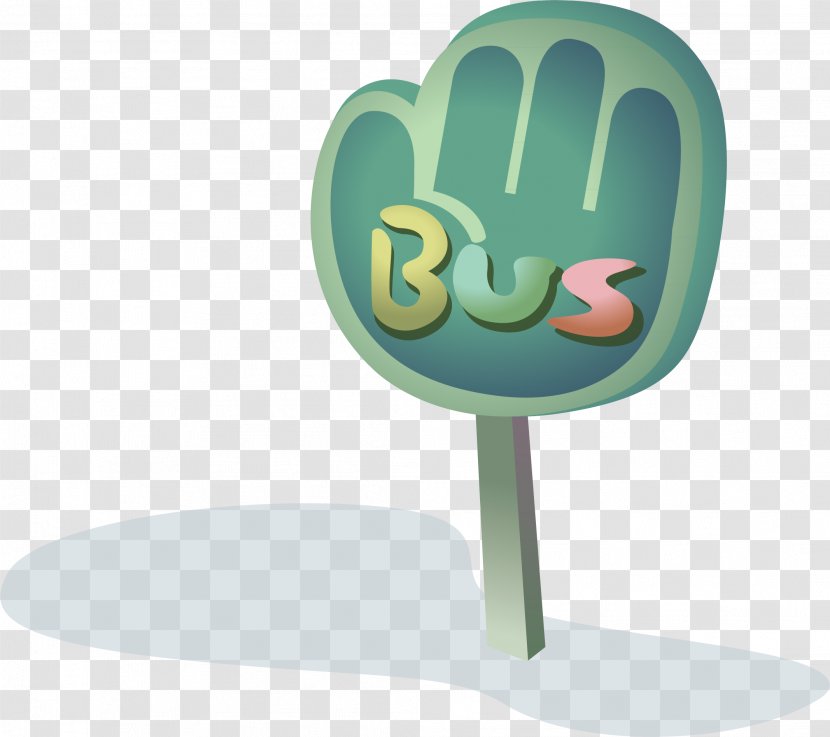 Bus Stop Illustration - School - Card Transparent PNG