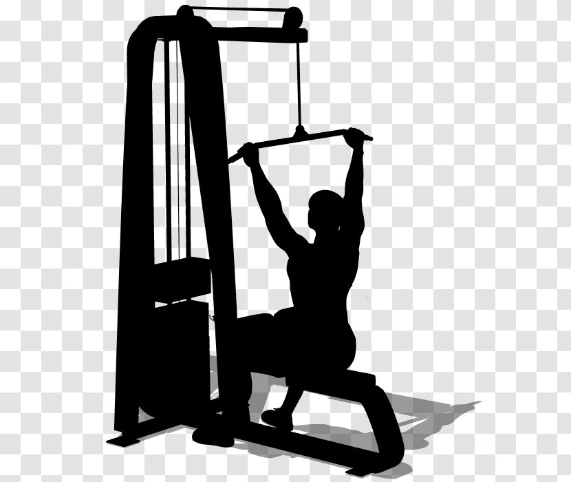 Physical Fitness Silhouette Shoulder Product Design Line - Exercise Equipment - Machine Transparent PNG