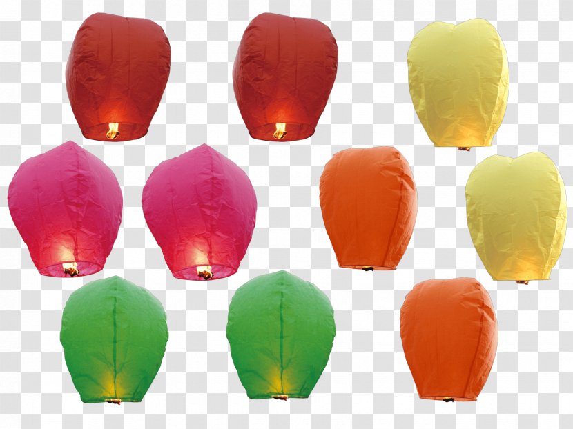 Light Sky Lantern Color Paper - Saucer Transparent PNG