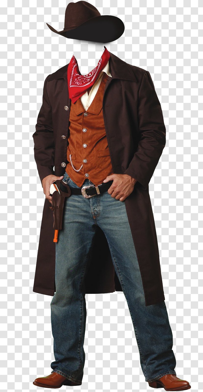 Cowboy Costume American Frontier Western - Cosplay - Outerwear Transparent PNG