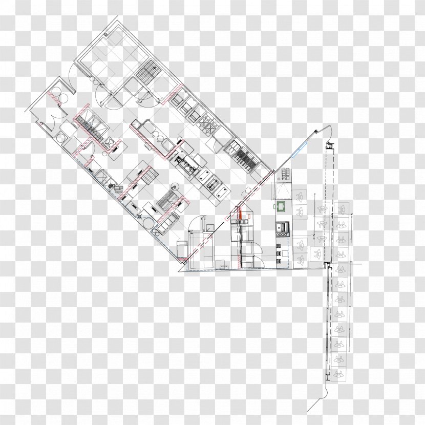 KFC Floor Plan Food Court House - University Transparent PNG