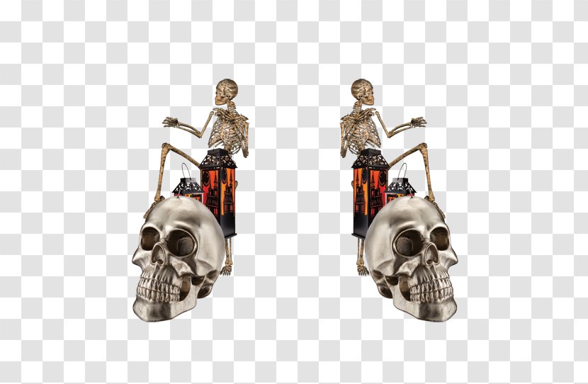 Skull U9ab7u9ac5 - Halloween - Skeleton Ghost Lights Transparent PNG