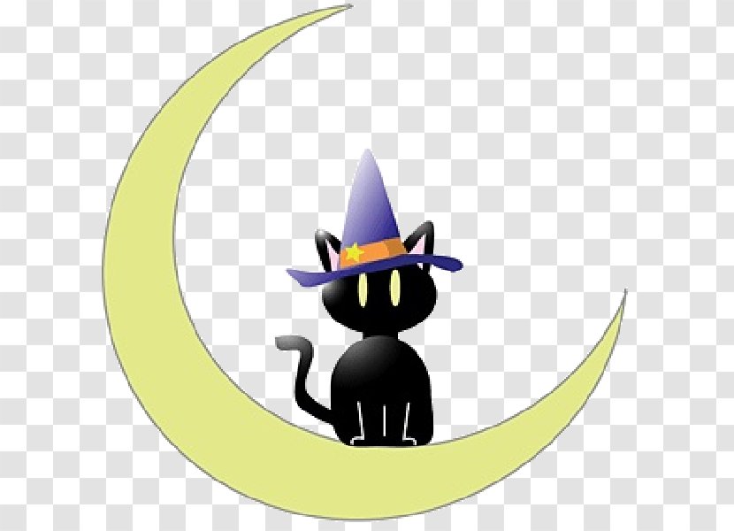 New York's Village Halloween Parade Clip Art - Yellow - Moon Transparent PNG