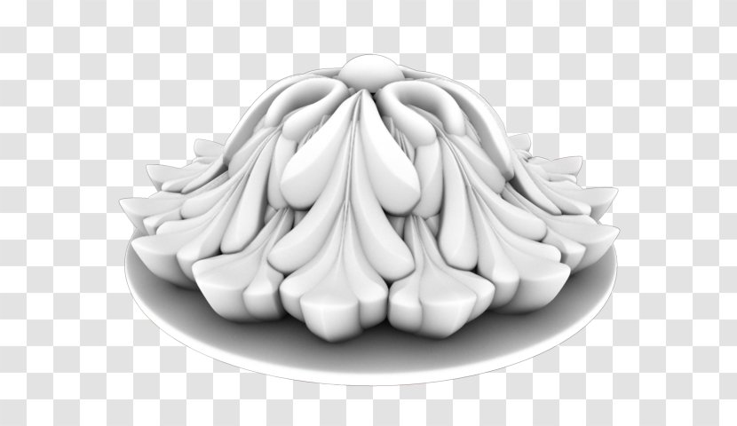 Food White Jaw - Black And - Design Transparent PNG