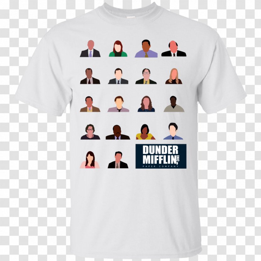 T-shirt Dwight Schrute Michael Scott Scranton Hoodie - Top - Company Stationary Transparent PNG