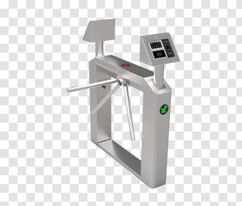 Turnstile Access Control Zkteco Closed-circuit Television System - Gate - Tripod Transparent PNG