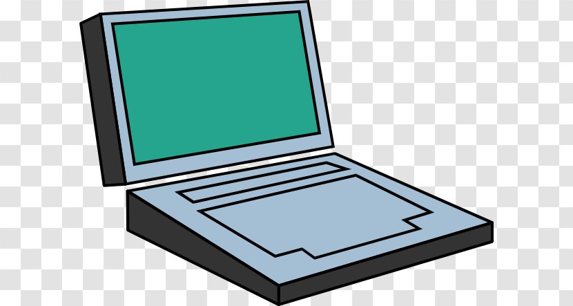 Clip Art Laptop Vector Graphics Personal Computer - Simple Desktop Transparent PNG