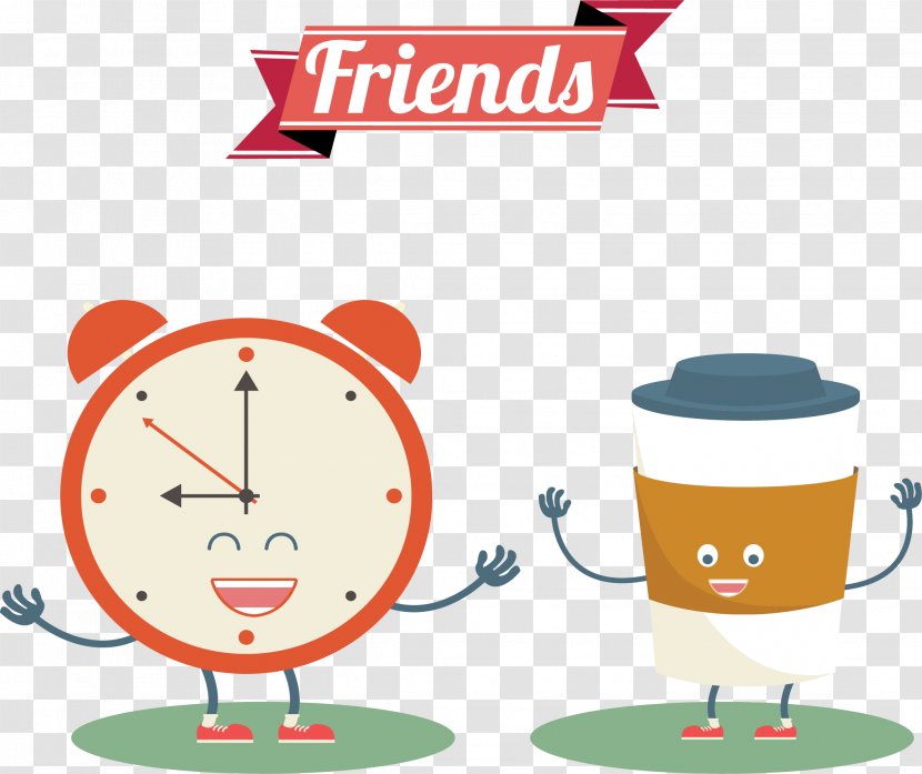 Coffee Illustration - Designer - Time To Transparent PNG