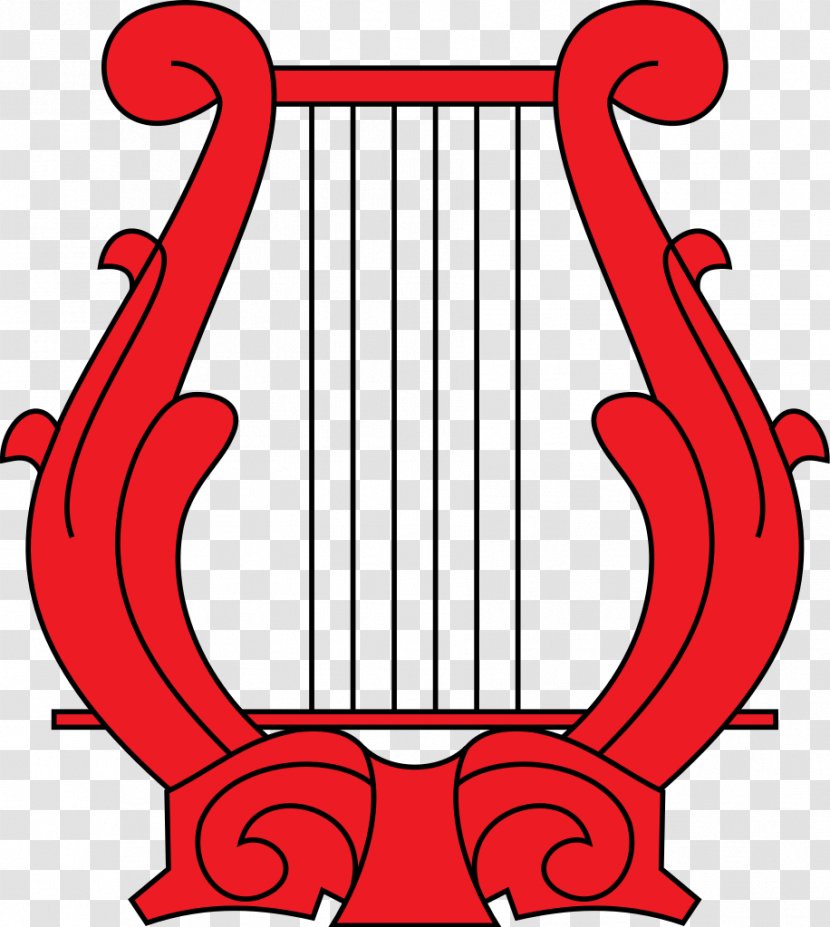 Musical Instruments Lyre Harp String - Watercolor Transparent PNG