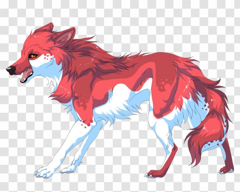 Canidae Horse Demon Dog - Red - Fire And Blood Transparent PNG