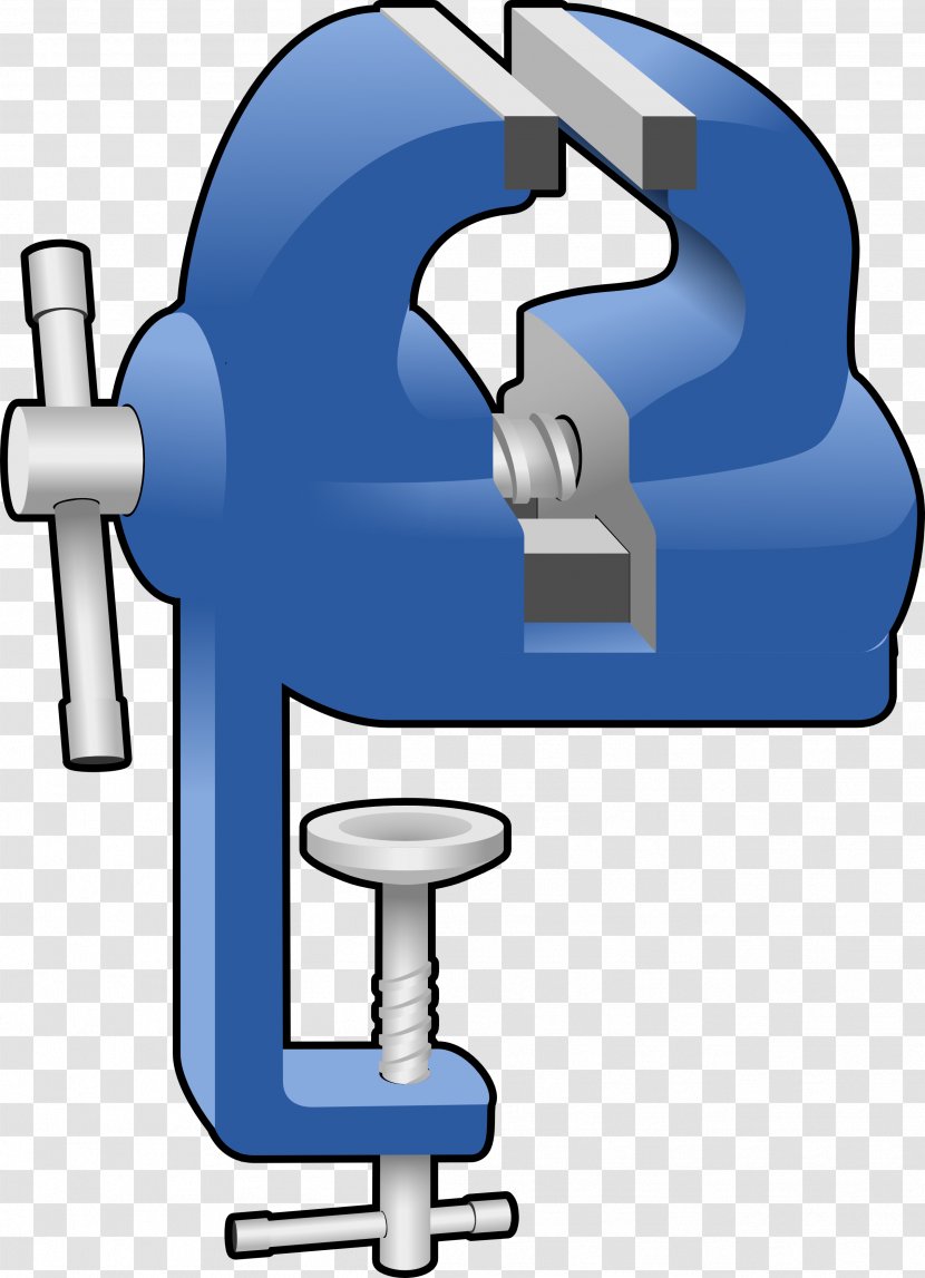 Vise Clamp Clip Art - Tool - Engineer Transparent PNG