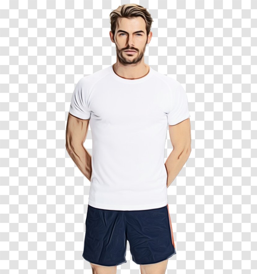 T-shirt Undershirt Sleeve Shoulder Shorts - Elbow Transparent PNG