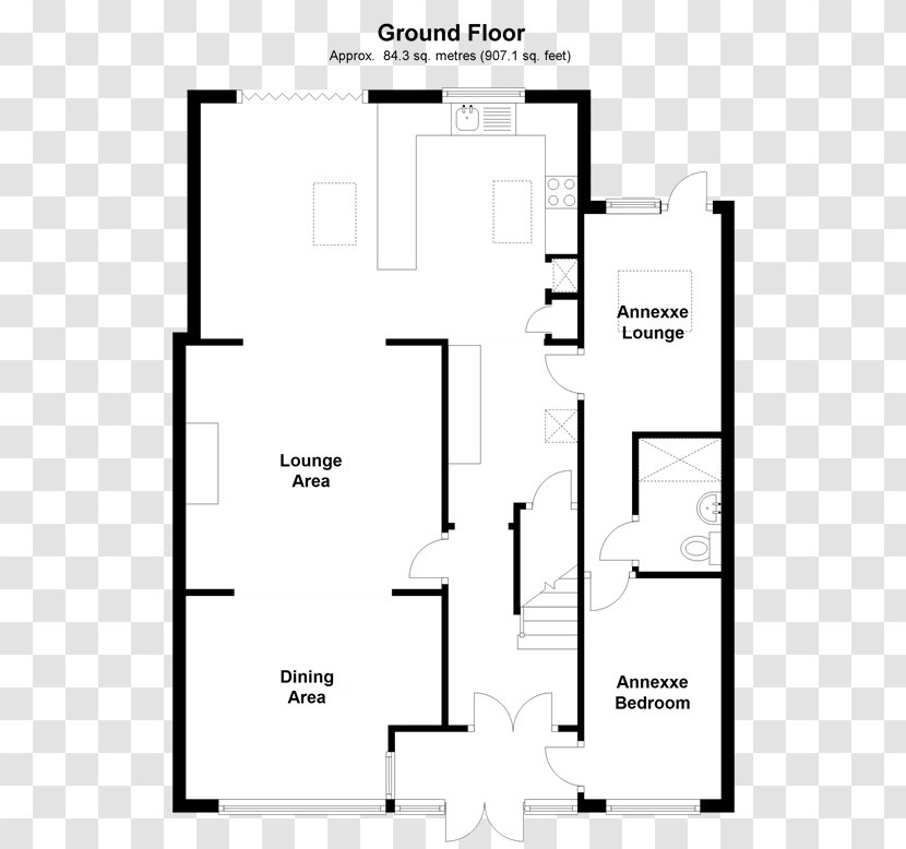 Paper Floor Plan Line Angle - Area Transparent PNG